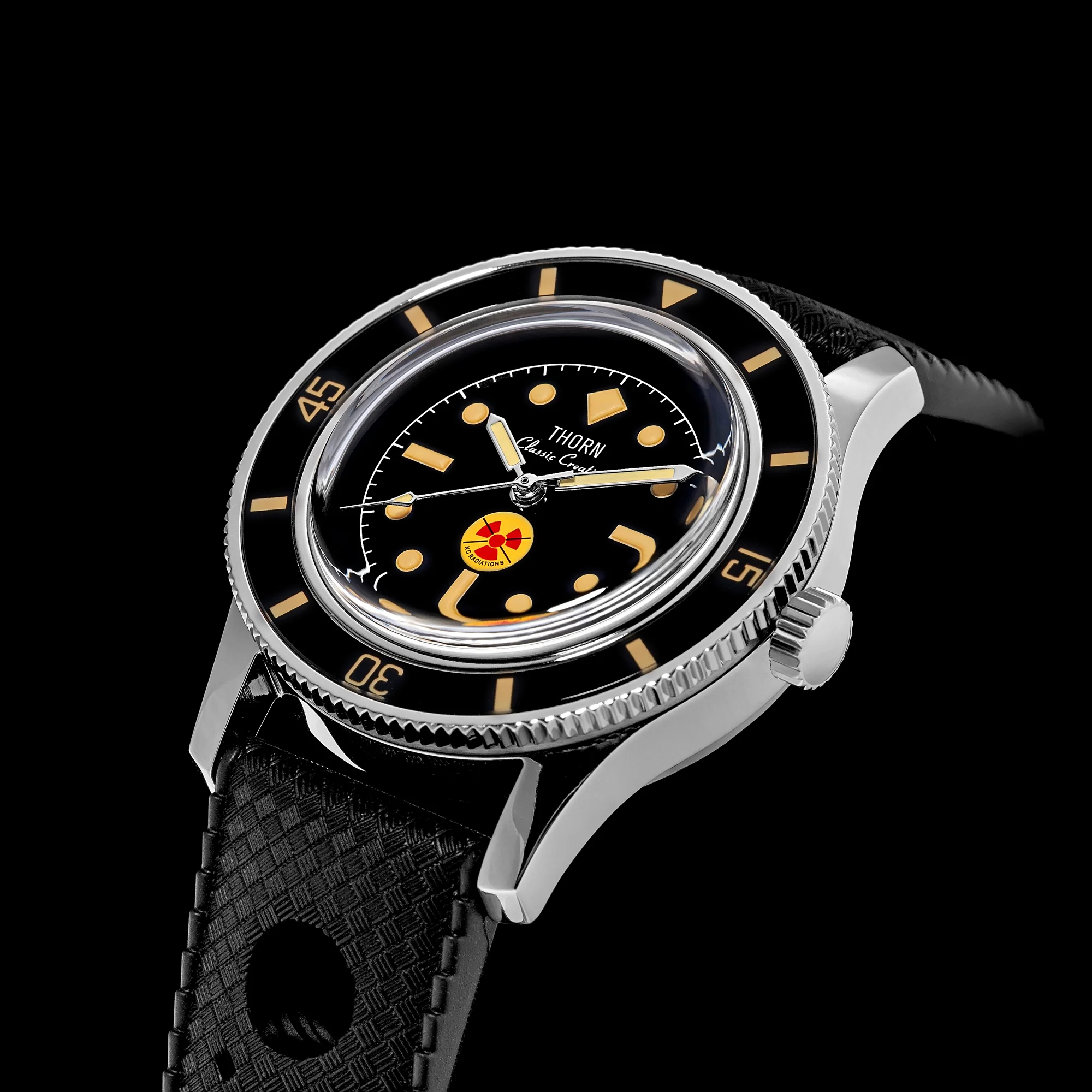 Thorn 38mm Titanium 50-Fathoms Dive Watch T009 - Image 10