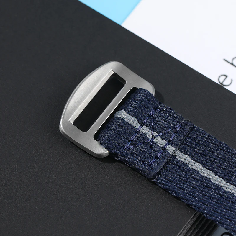 20mm/22mm Soft Nylon Magic Tape Watchband - Image 32