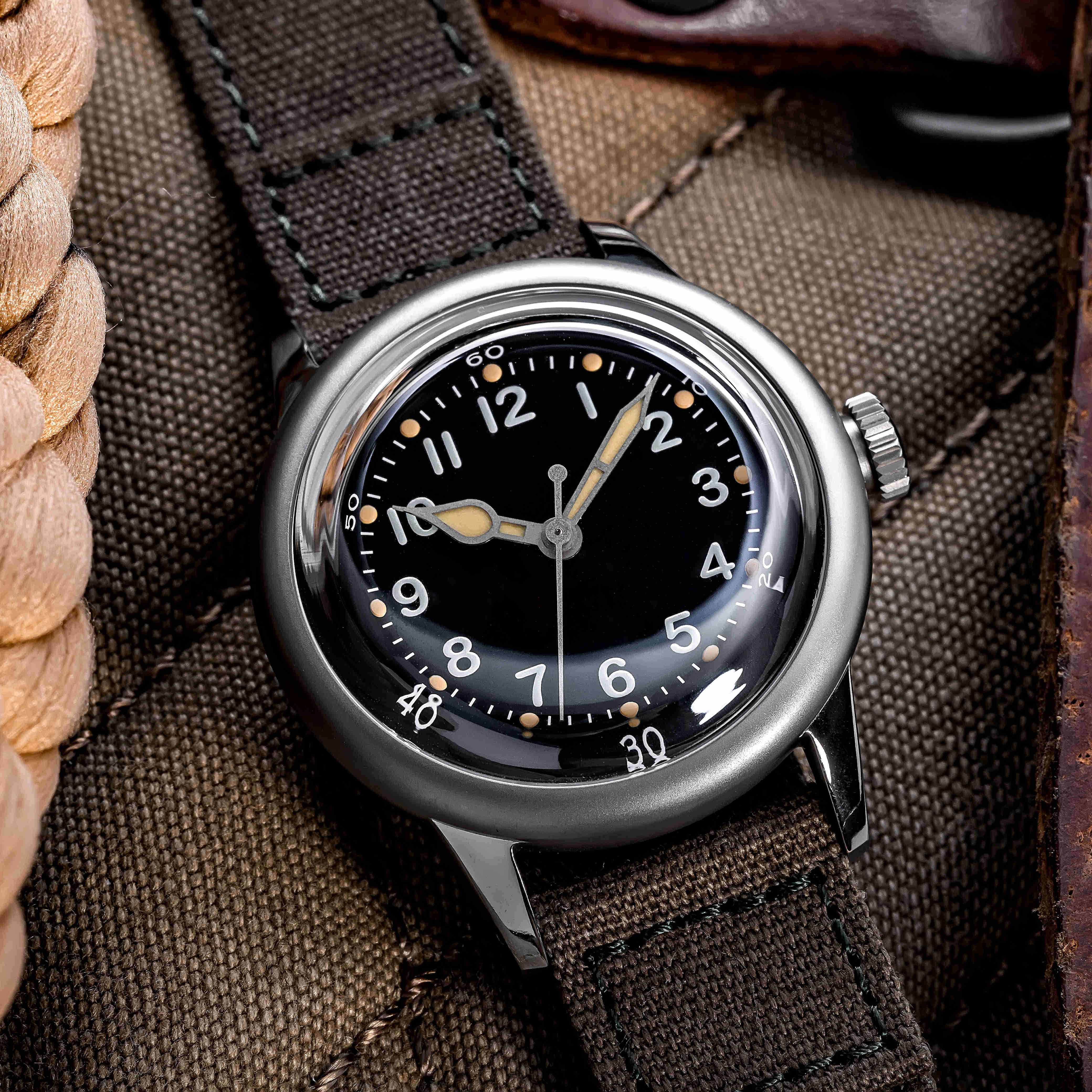 THORN A11 Titanium Retro Military Men Watch - Image 5