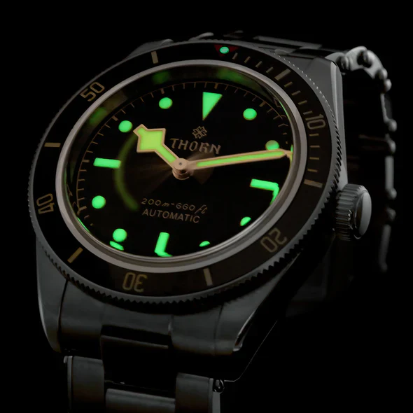 Thorn Retro BB58 Snowflake Hands Mechanical Watch - Image 17