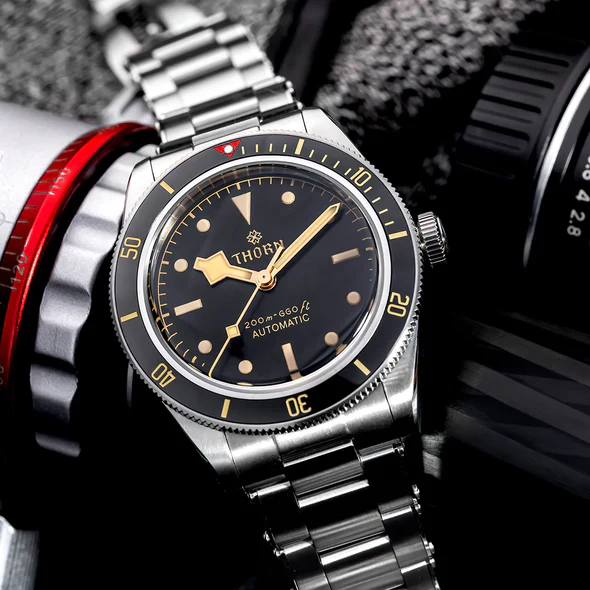 Thorn Retro BB58 Snowflake Hands Mechanical Watch - Image 5
