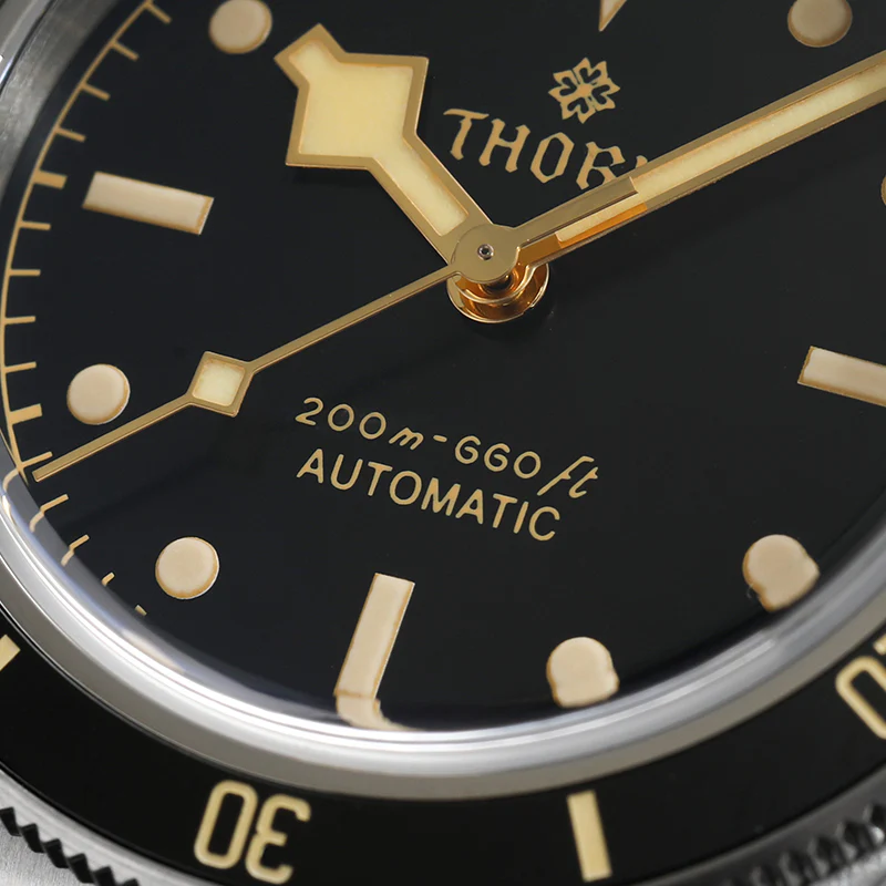 Thorn Retro BB58 Snowflake Hands Mechanical Watch - Image 8