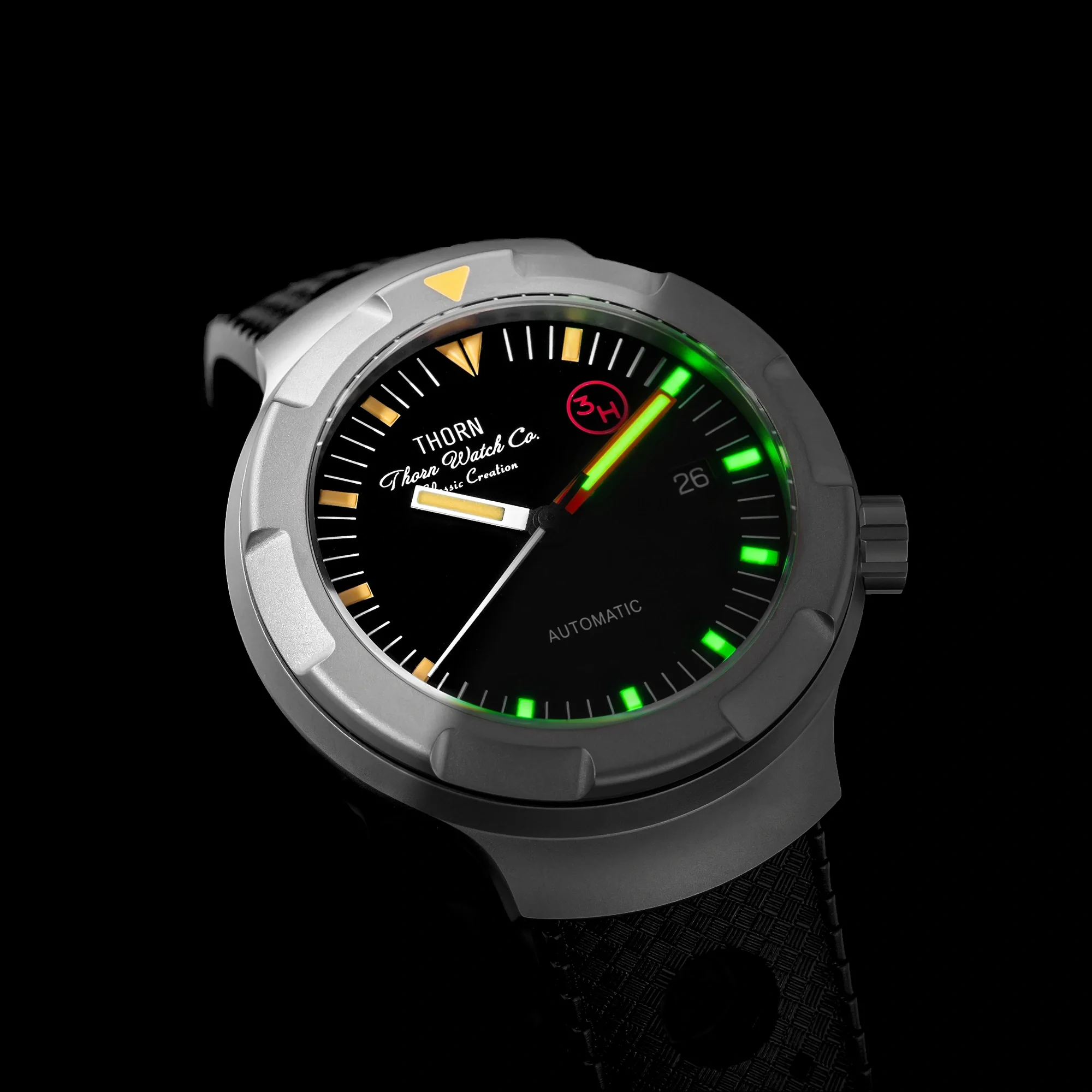 Thorn T011 Titanium Vintage Men Watch - Image 19